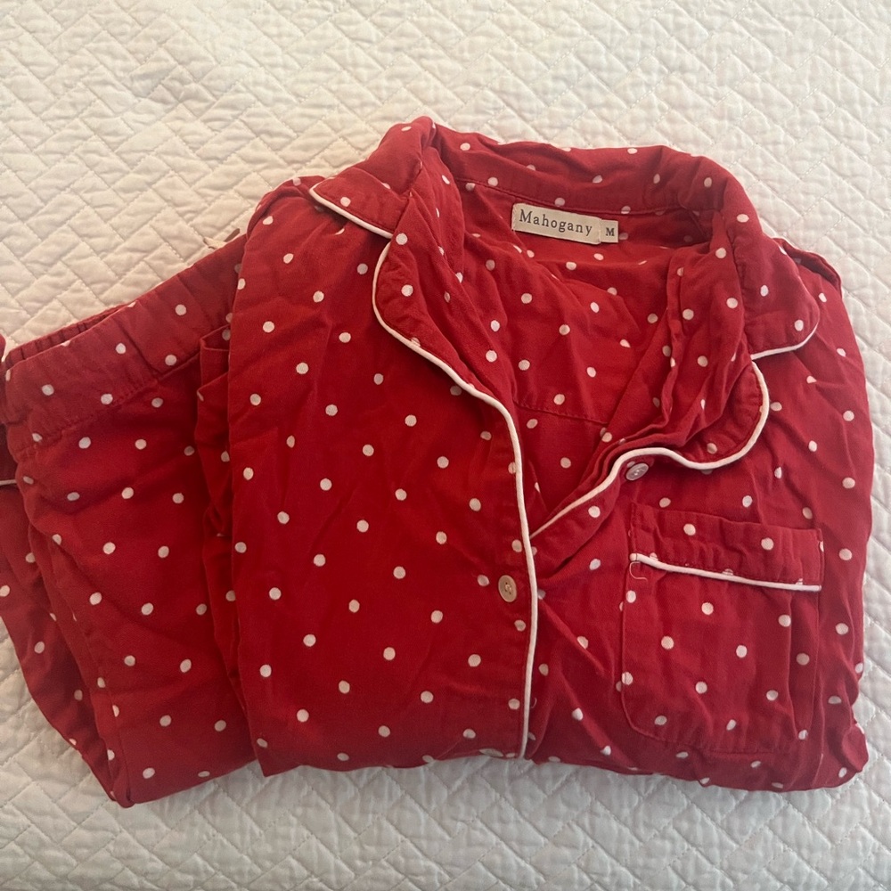 Mahogany Pajama Set
